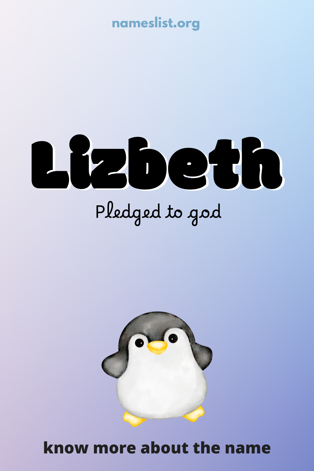 Lizbeth meaning and origin
