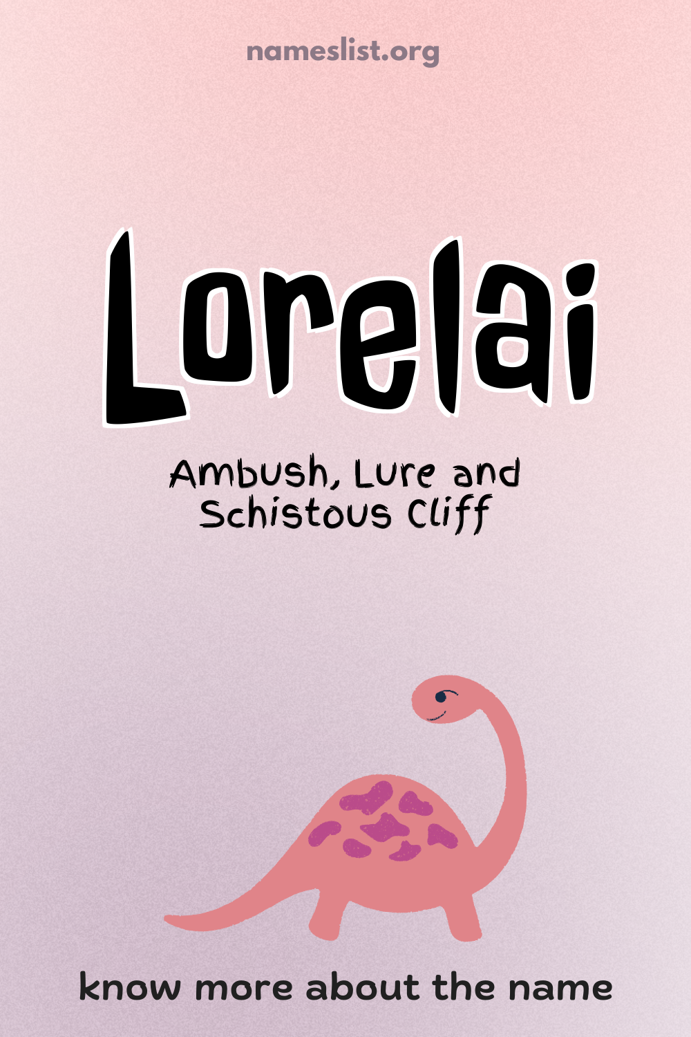 Lorelai meaning and origin