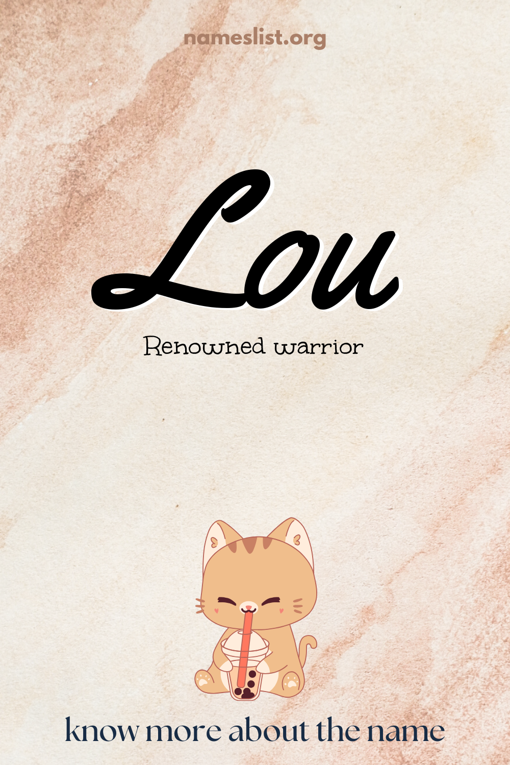 Lou meaning and origin