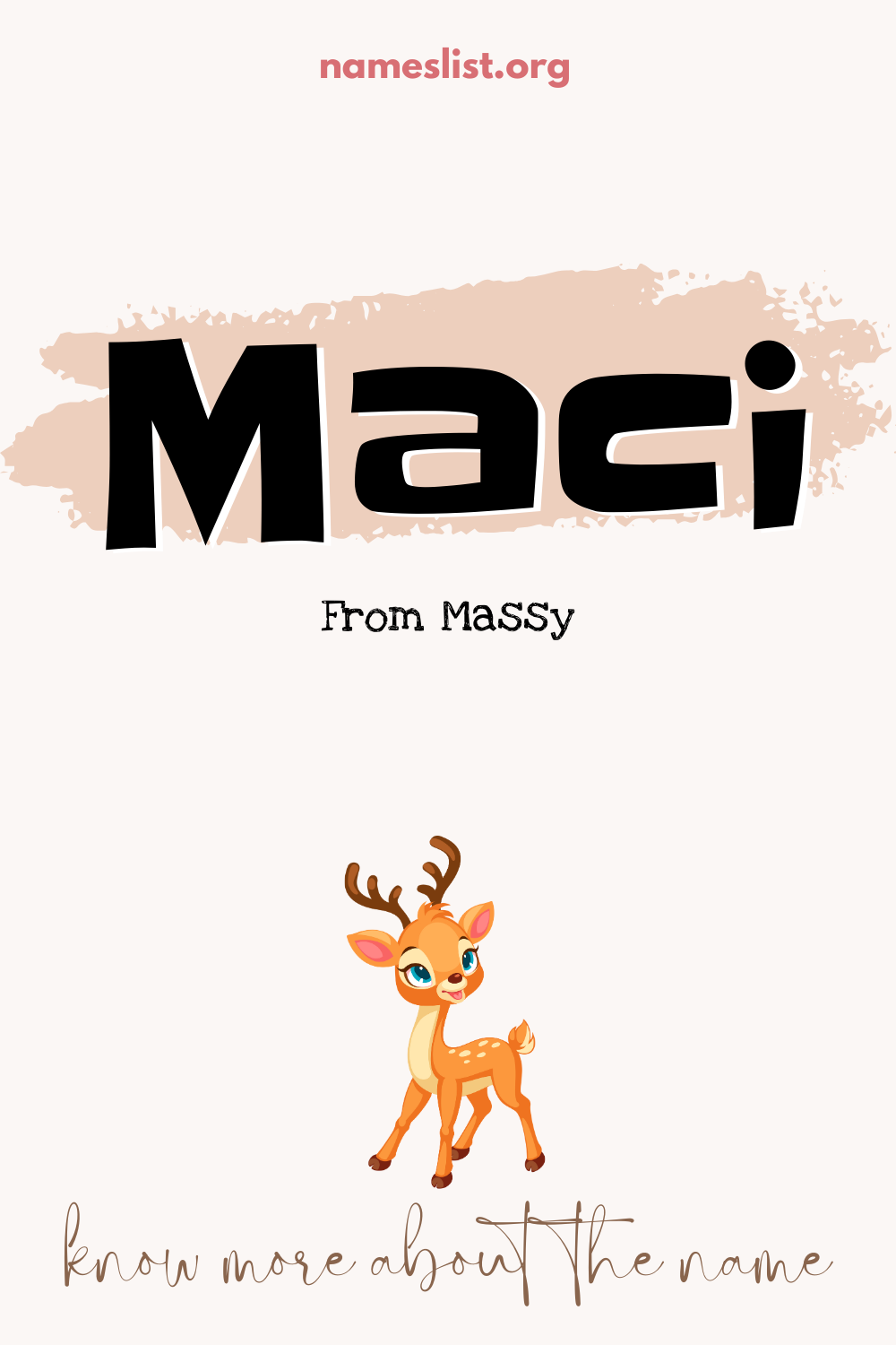 Maci meaning and origin