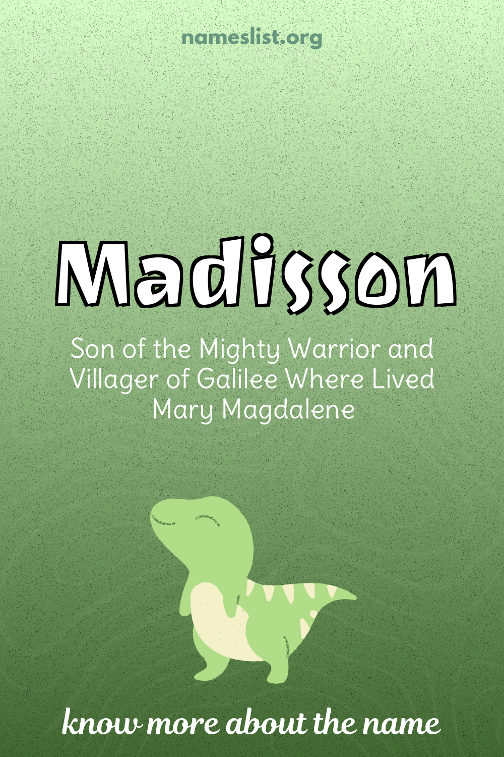 Madisson meaning and origin
