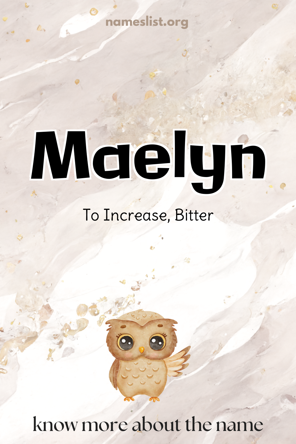Maelyn meaning and origin