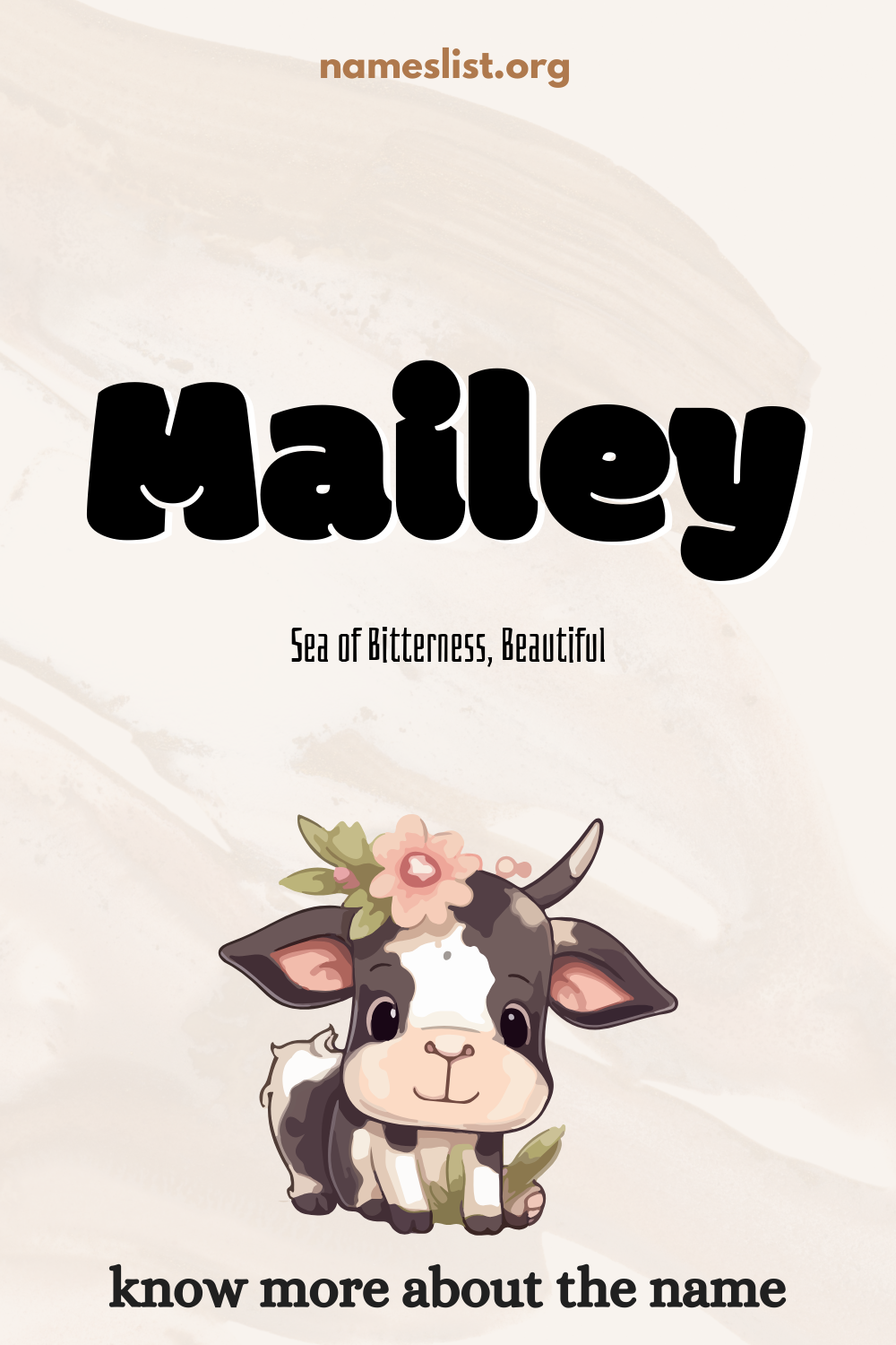 Mailey meaning and origin