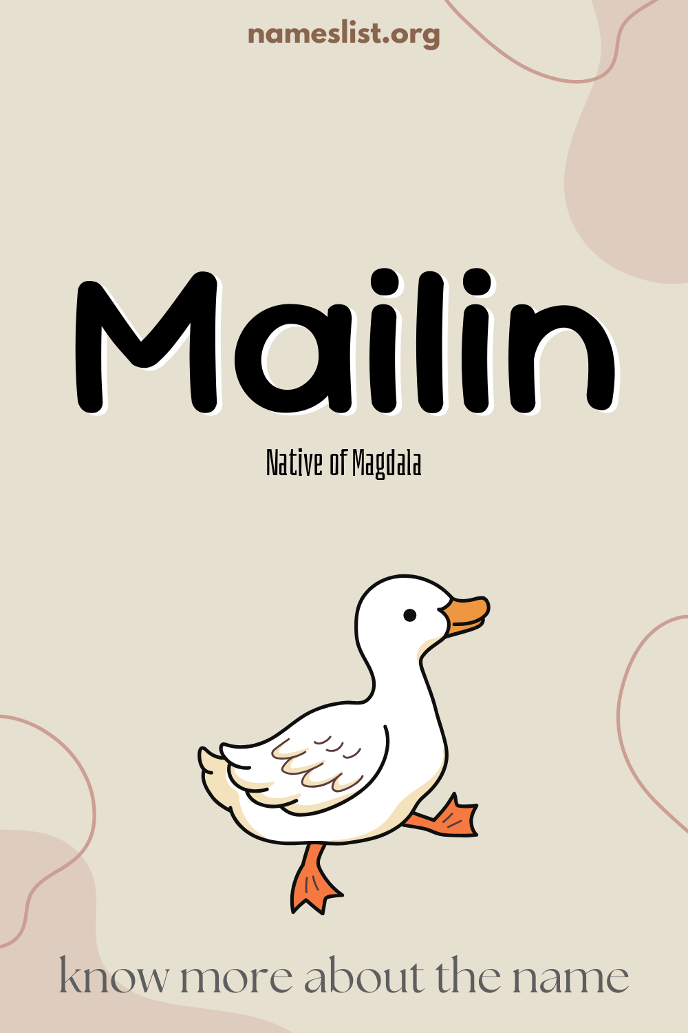 Mailin meaning and origin