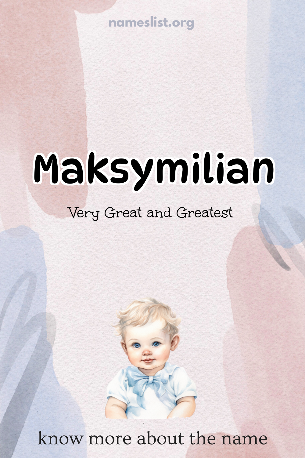 Maksymilian meaning and origin