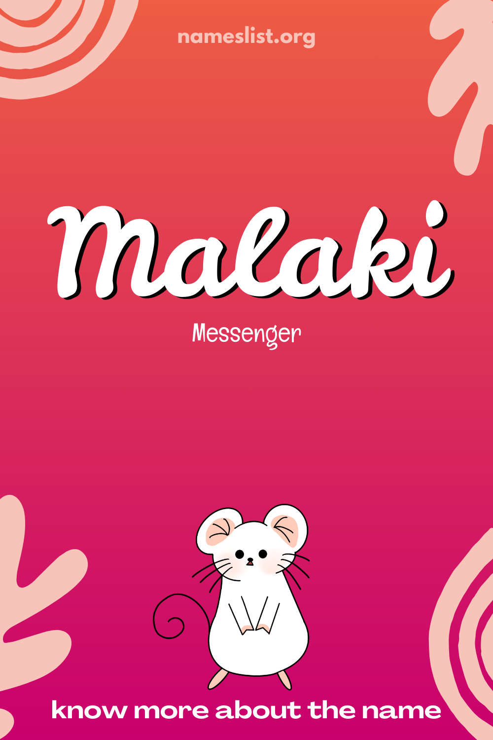 Malaki meaning and origin