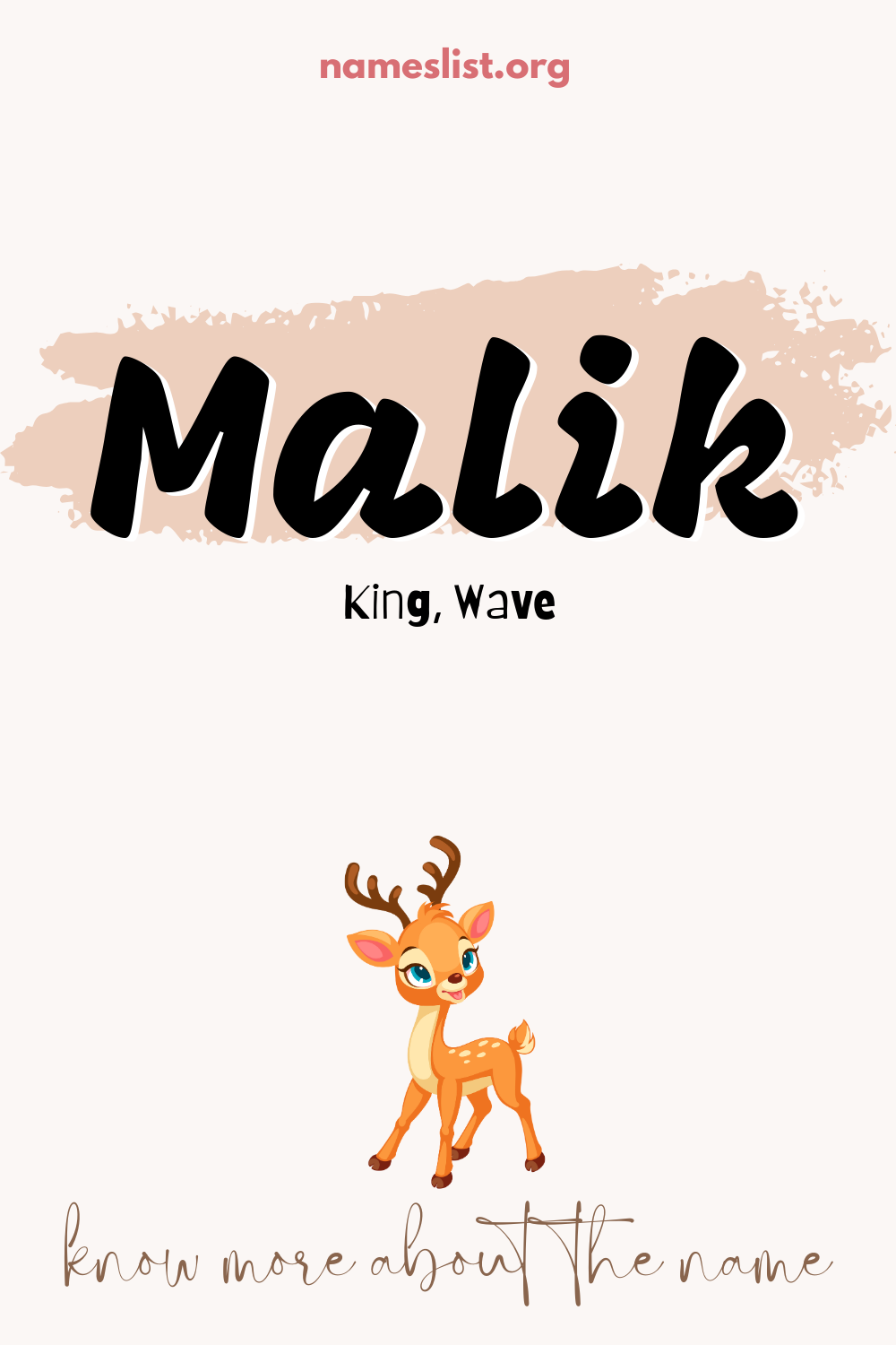 Malik meaning and origin