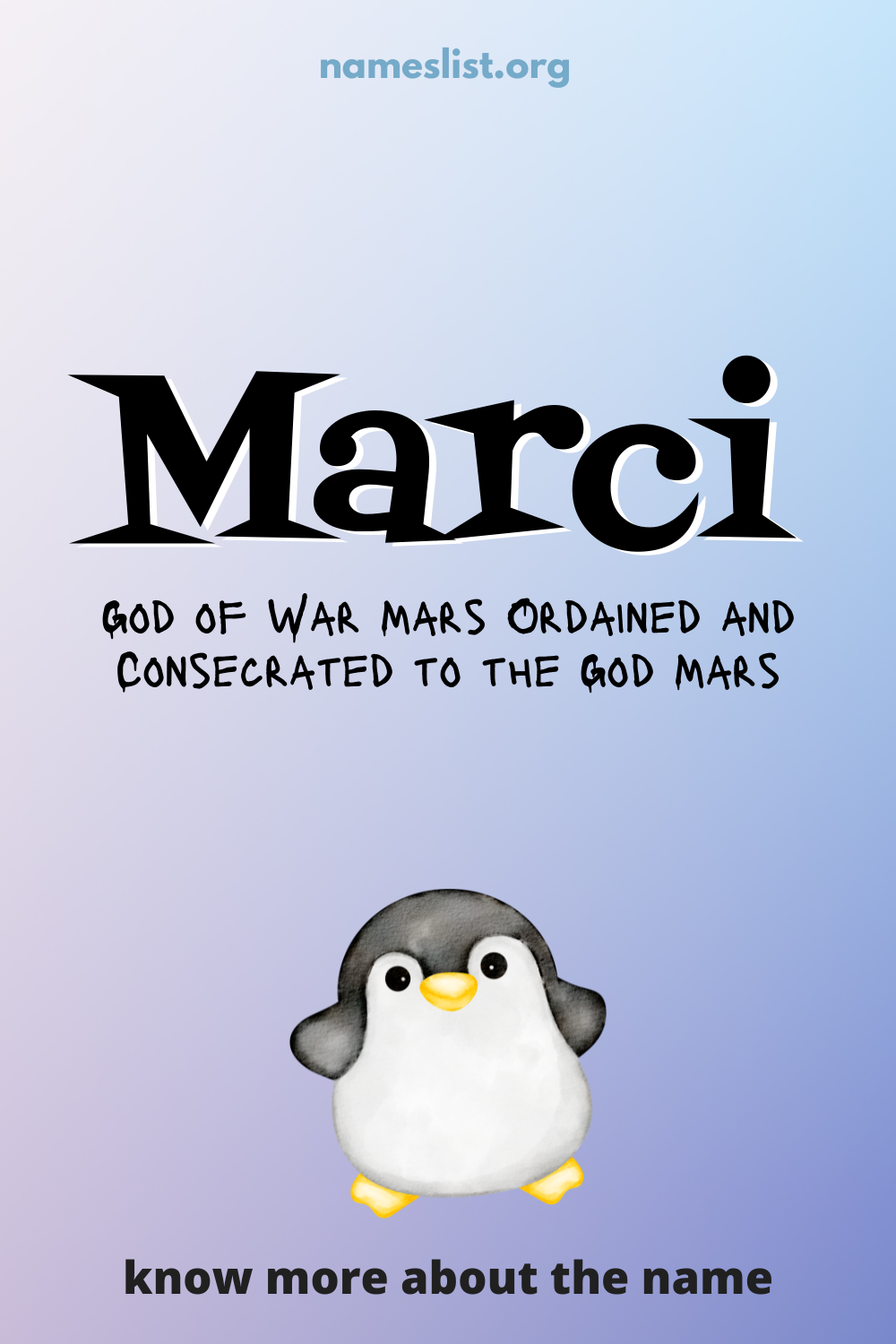 Marci meaning and origin