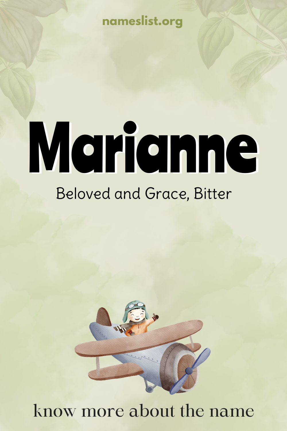 Marianne meaning and origin