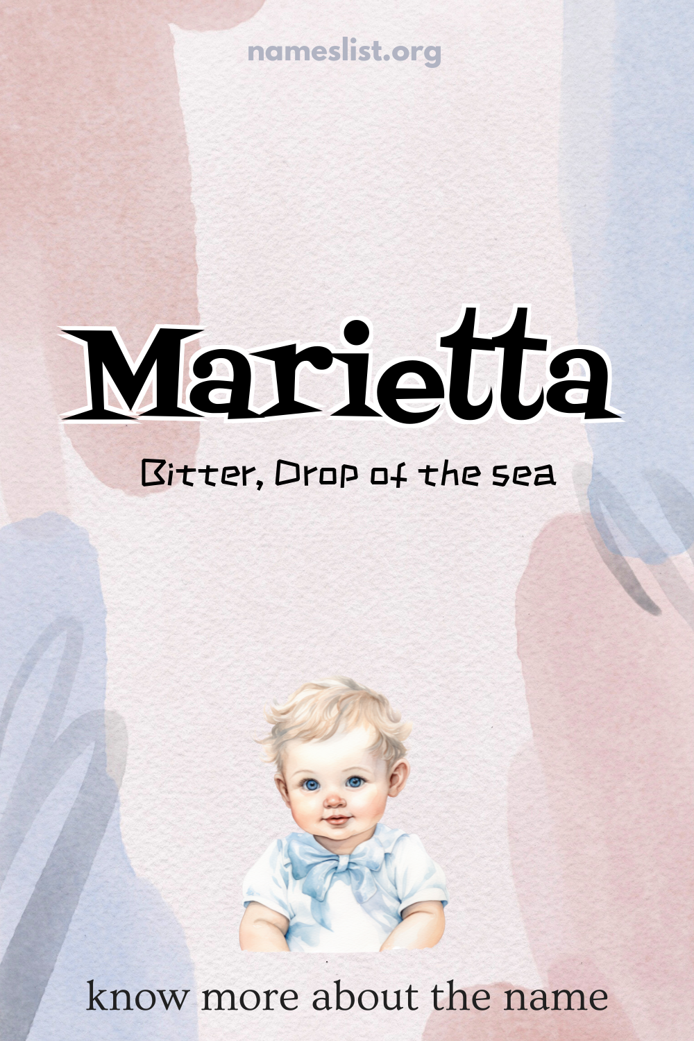 Marietta meaning and origin