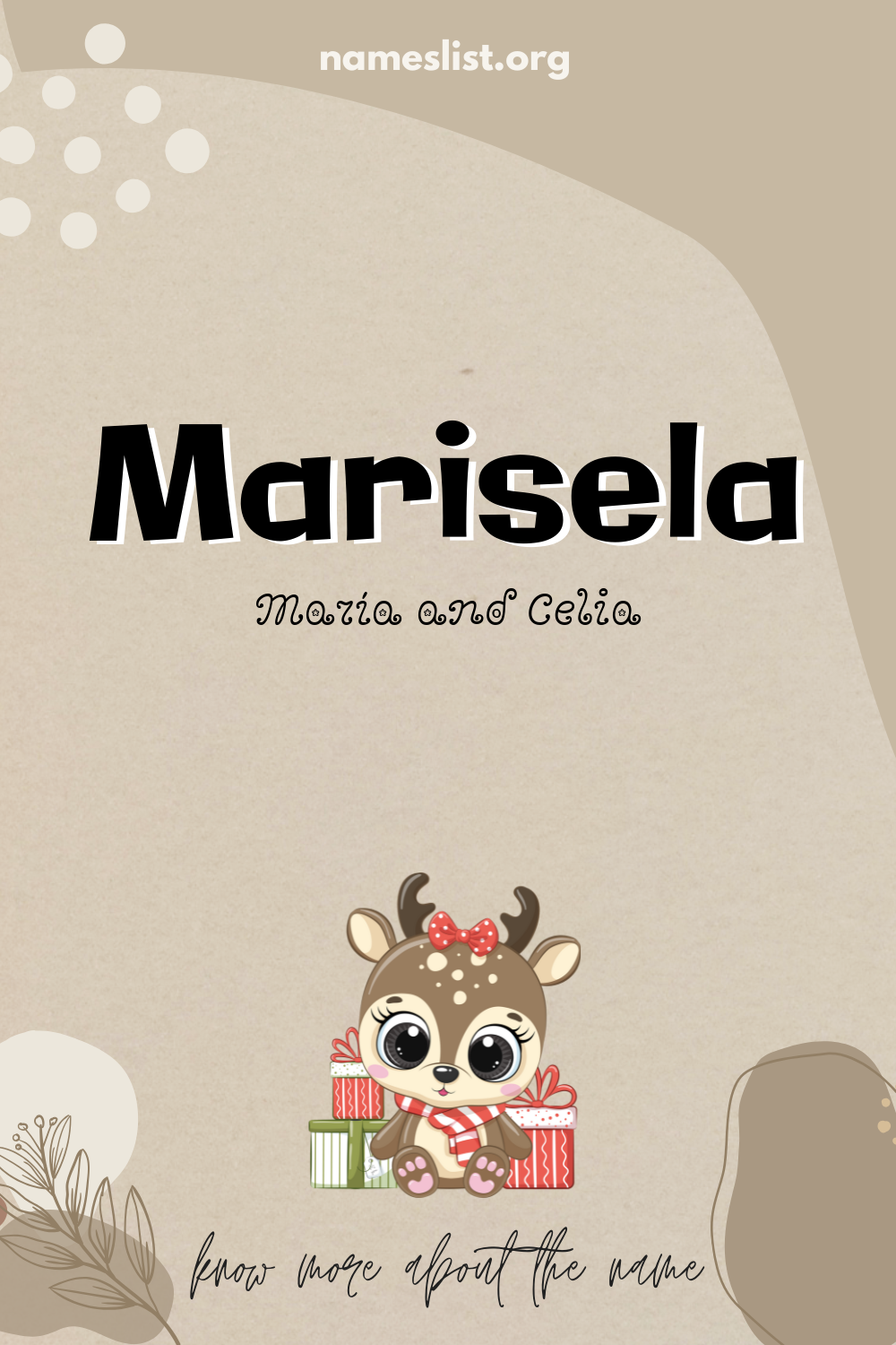 Marisela meaning and origin