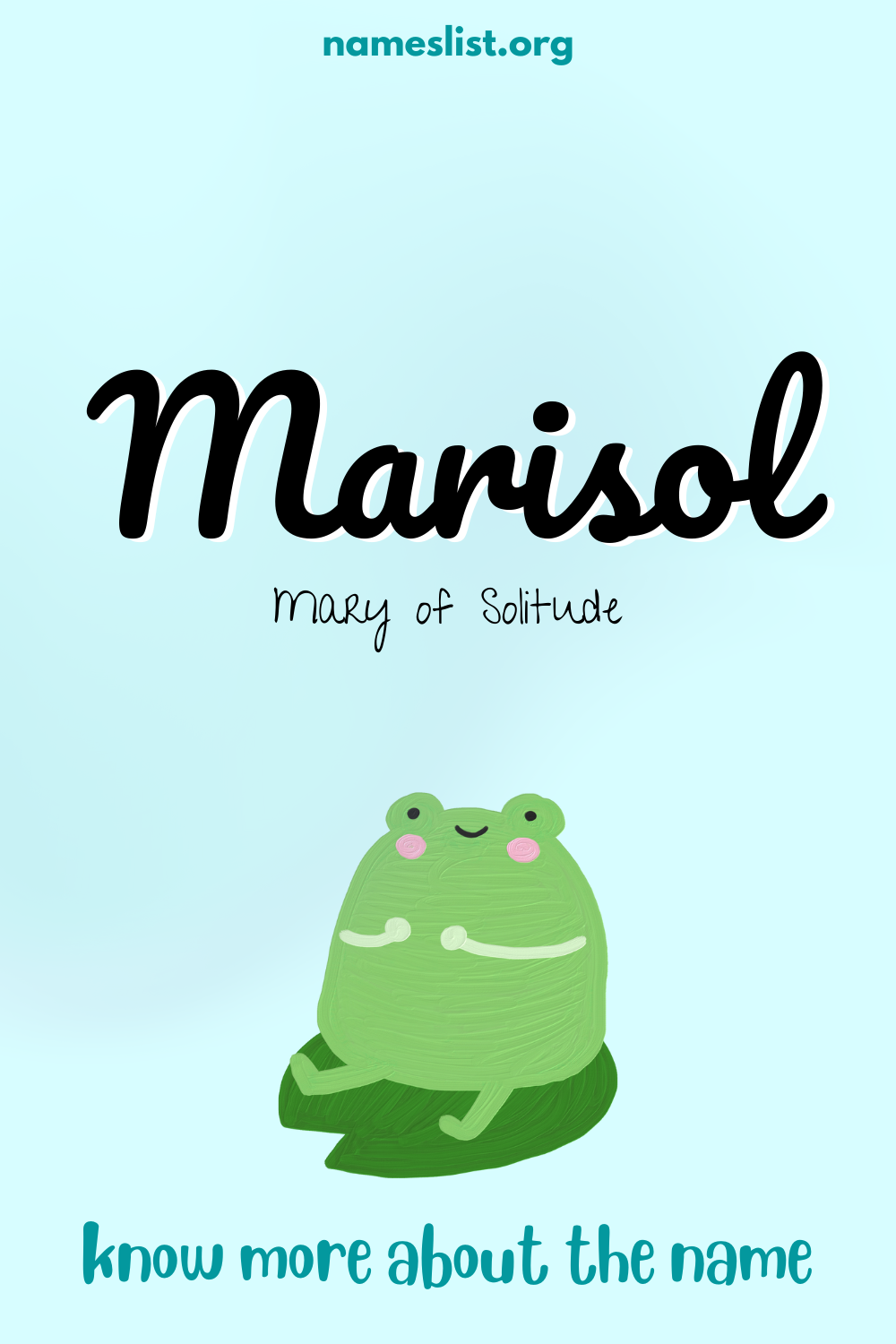 Marisol meaning and origin