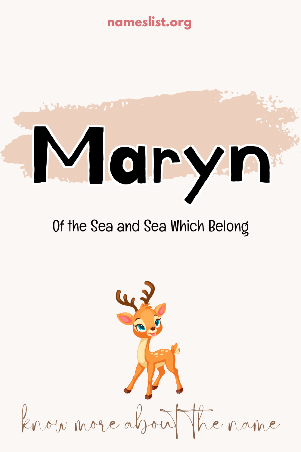 Maryn meaning and origin