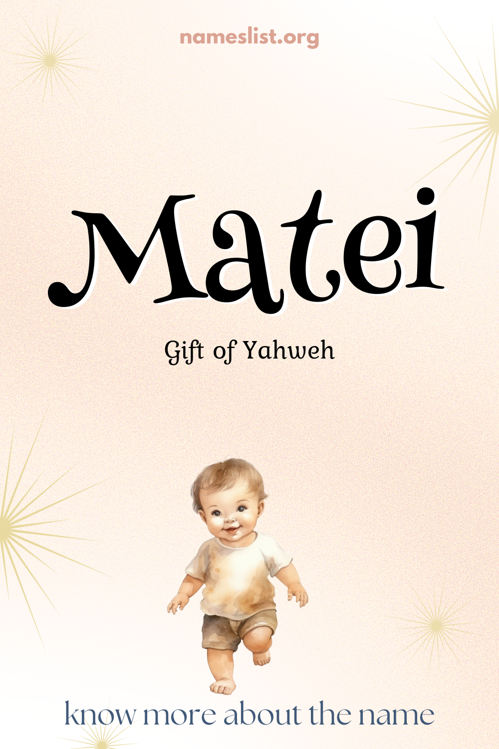 Matei meaning and origin