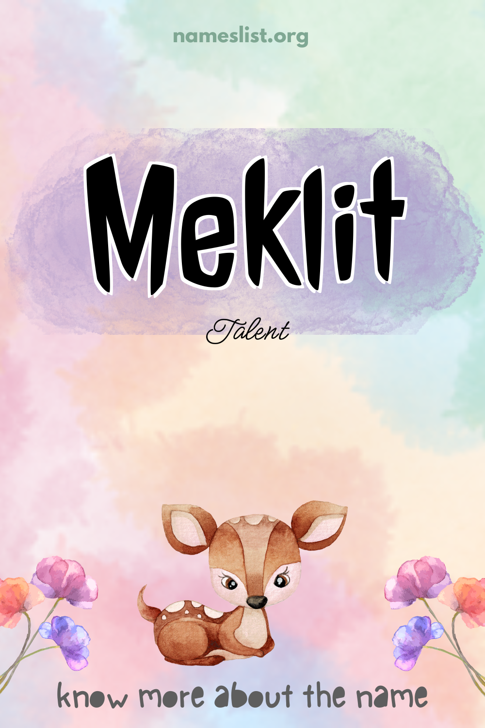 Meklit meaning and origin