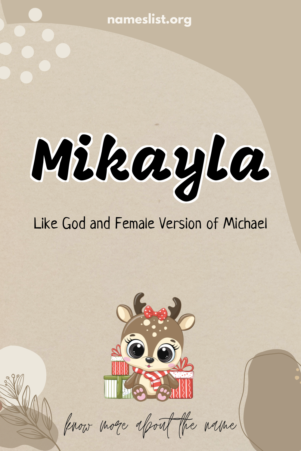 Mikayla meaning and origin