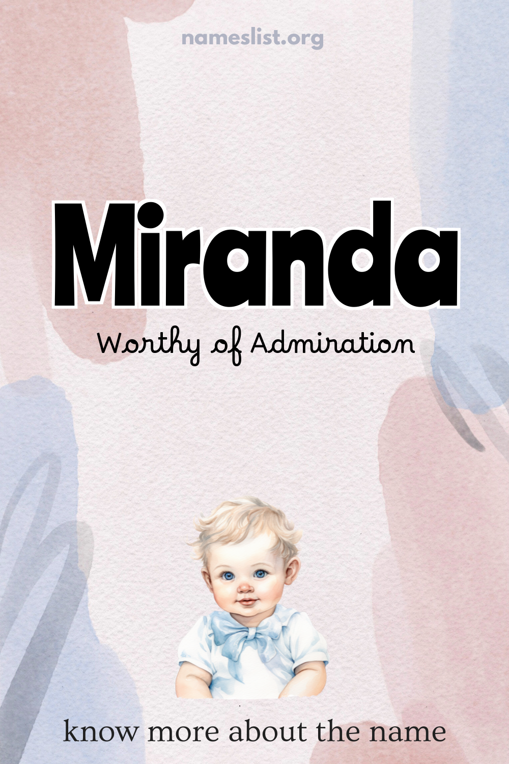 Miranda meaning and origin