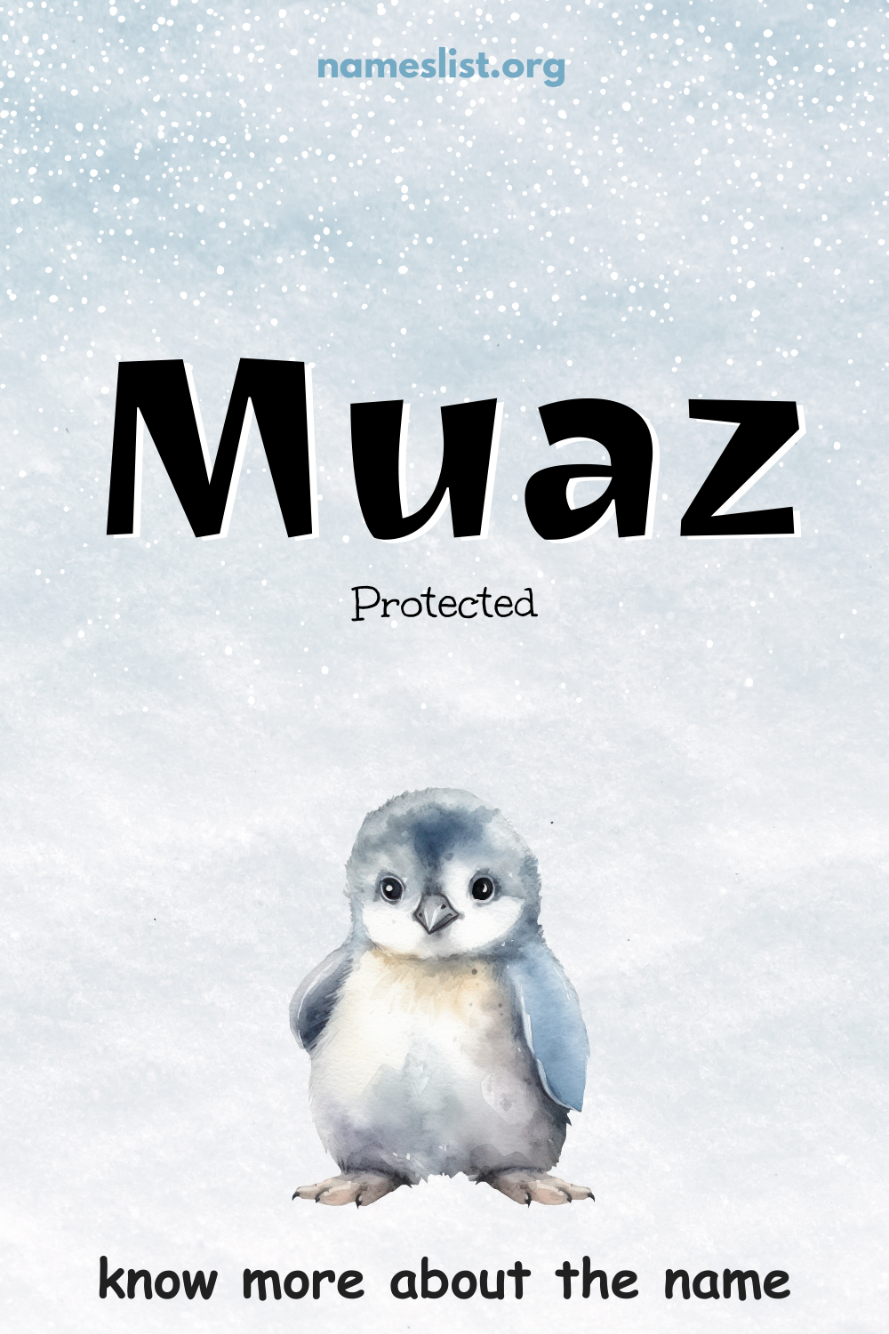Muaz meaning and origin