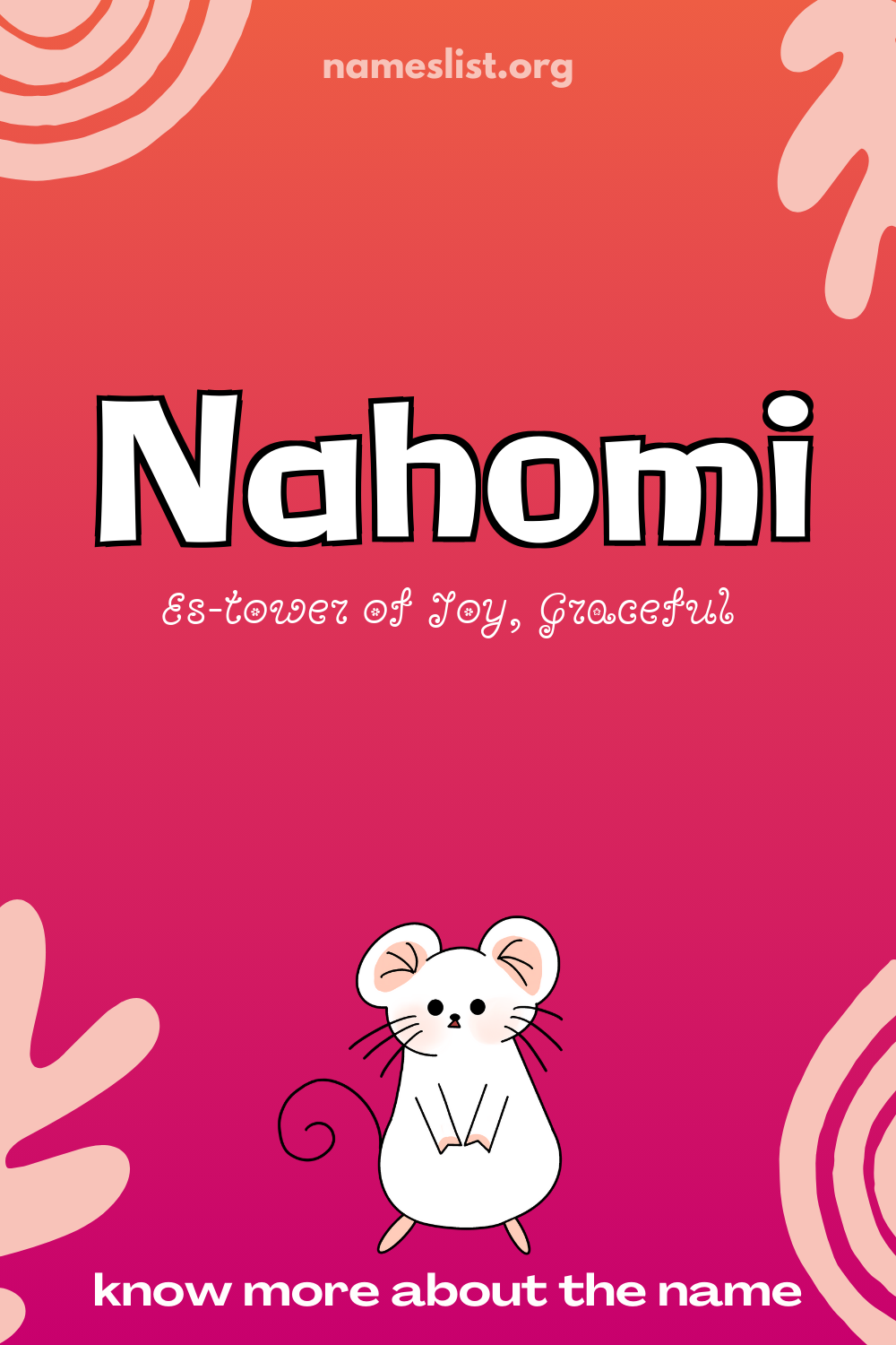 Nahomi meaning and origin