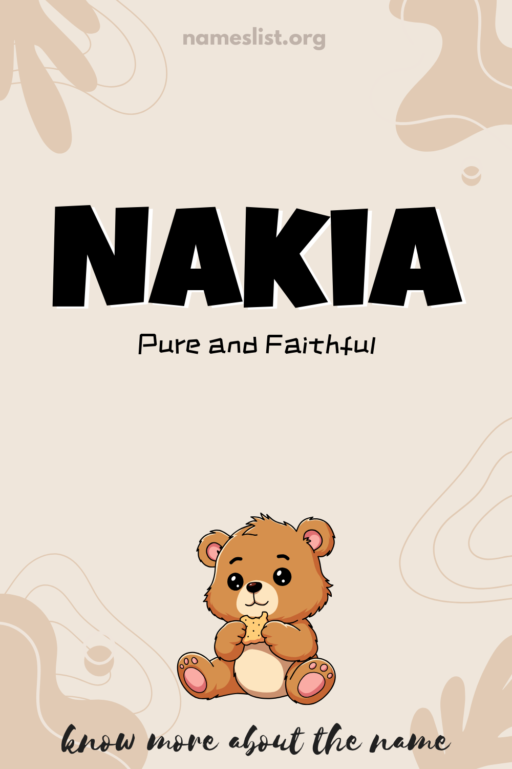 Nakia meaning and origin