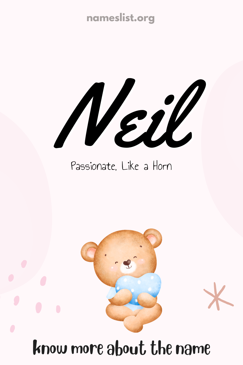 Neil meaning and origin