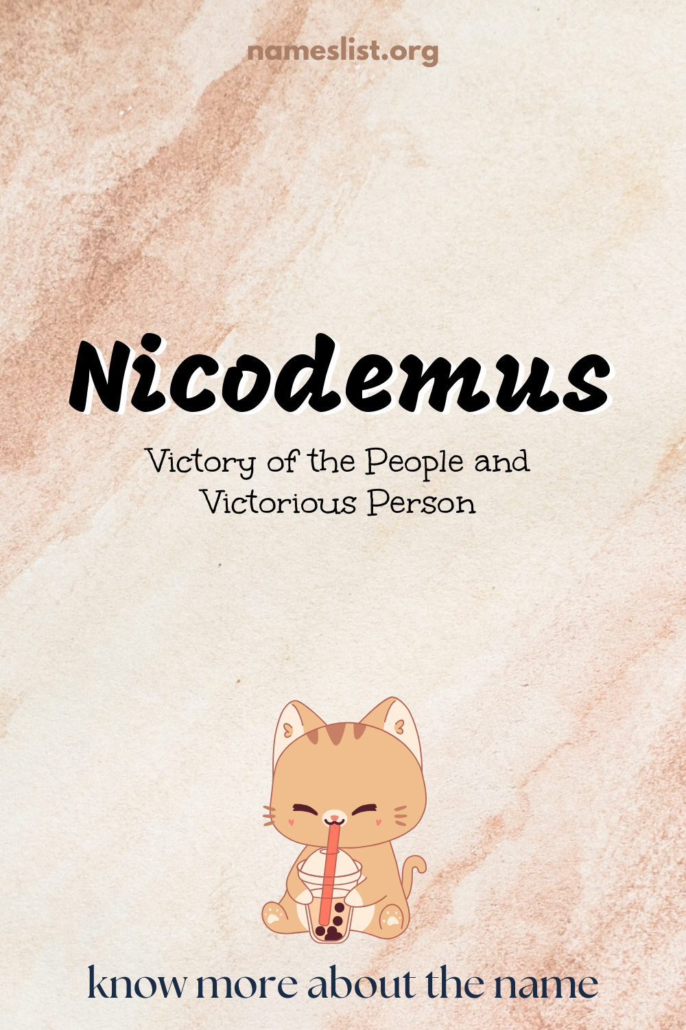 Nicodemus meaning and origin