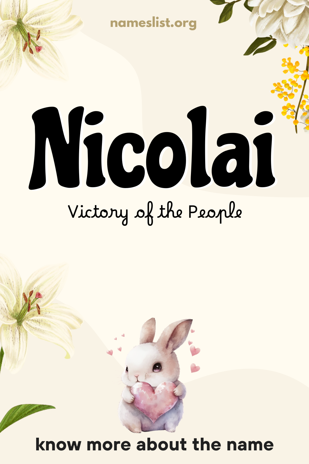 Nicolai meaning and origin