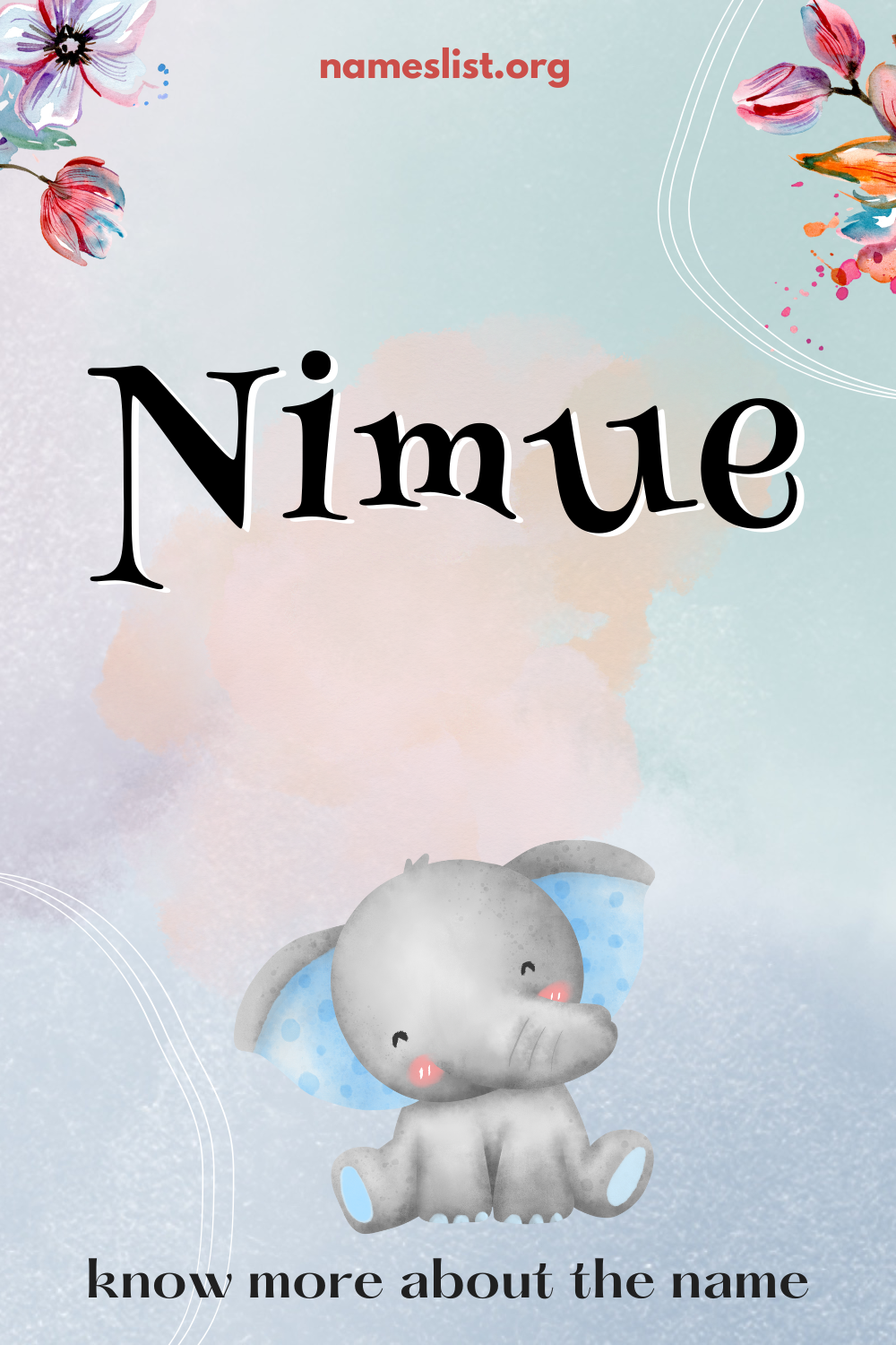 Nimue meaning and origin