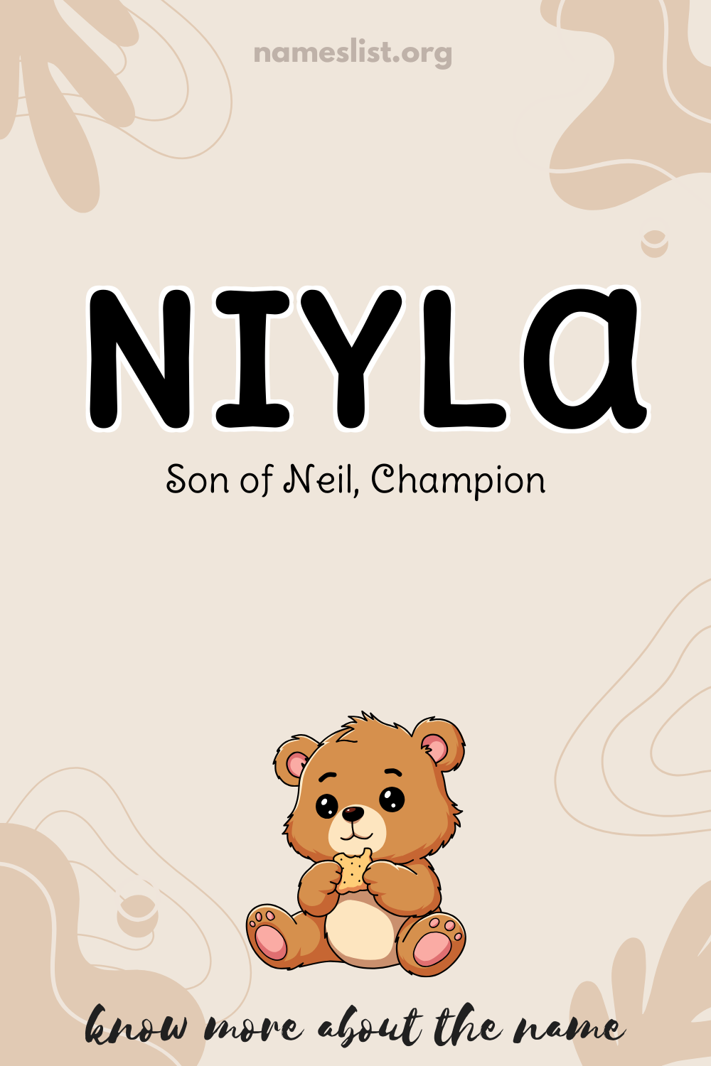 Niyla meaning and origin