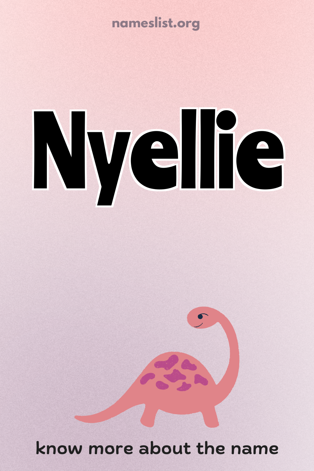 Nyellie meaning and origin