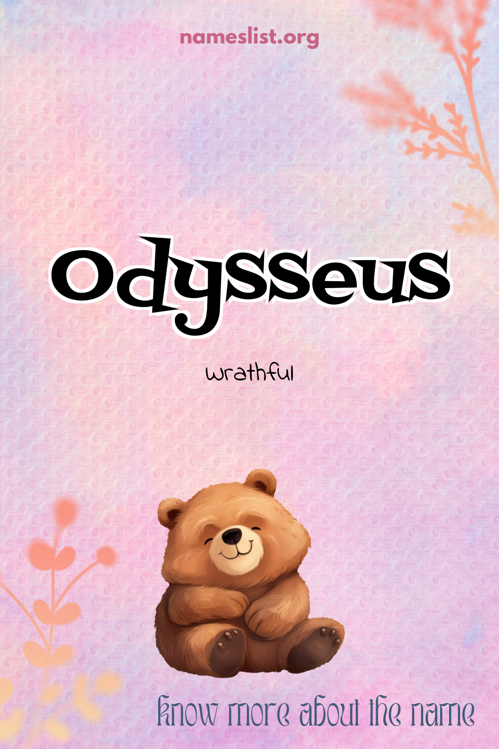 Odysseus meaning and origin