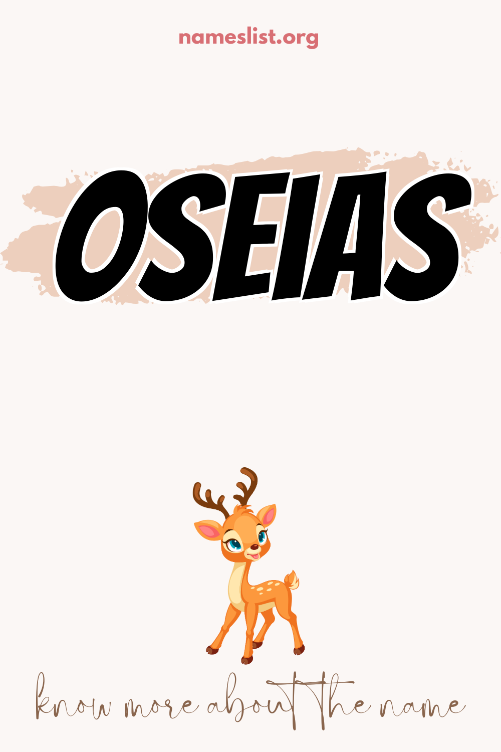 Oseias meaning and origin