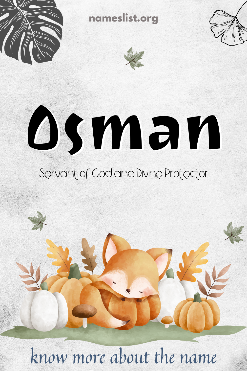 Osman meaning and origin