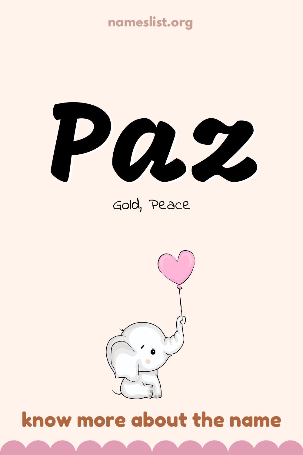 Paz meaning and origin
