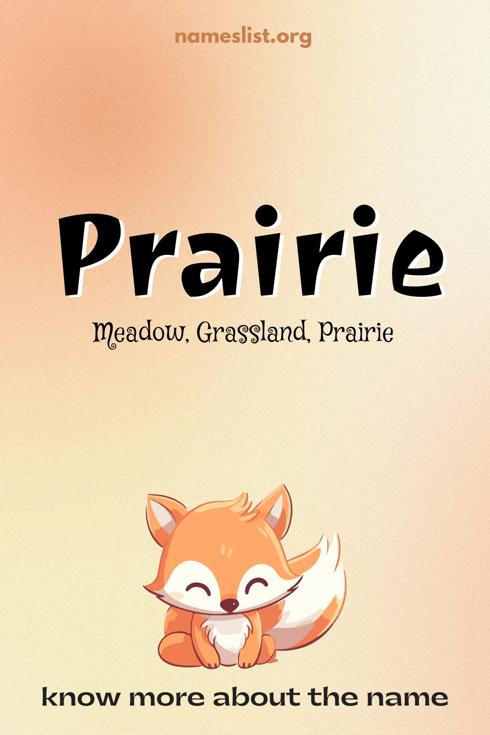 Prairie meaning and origin