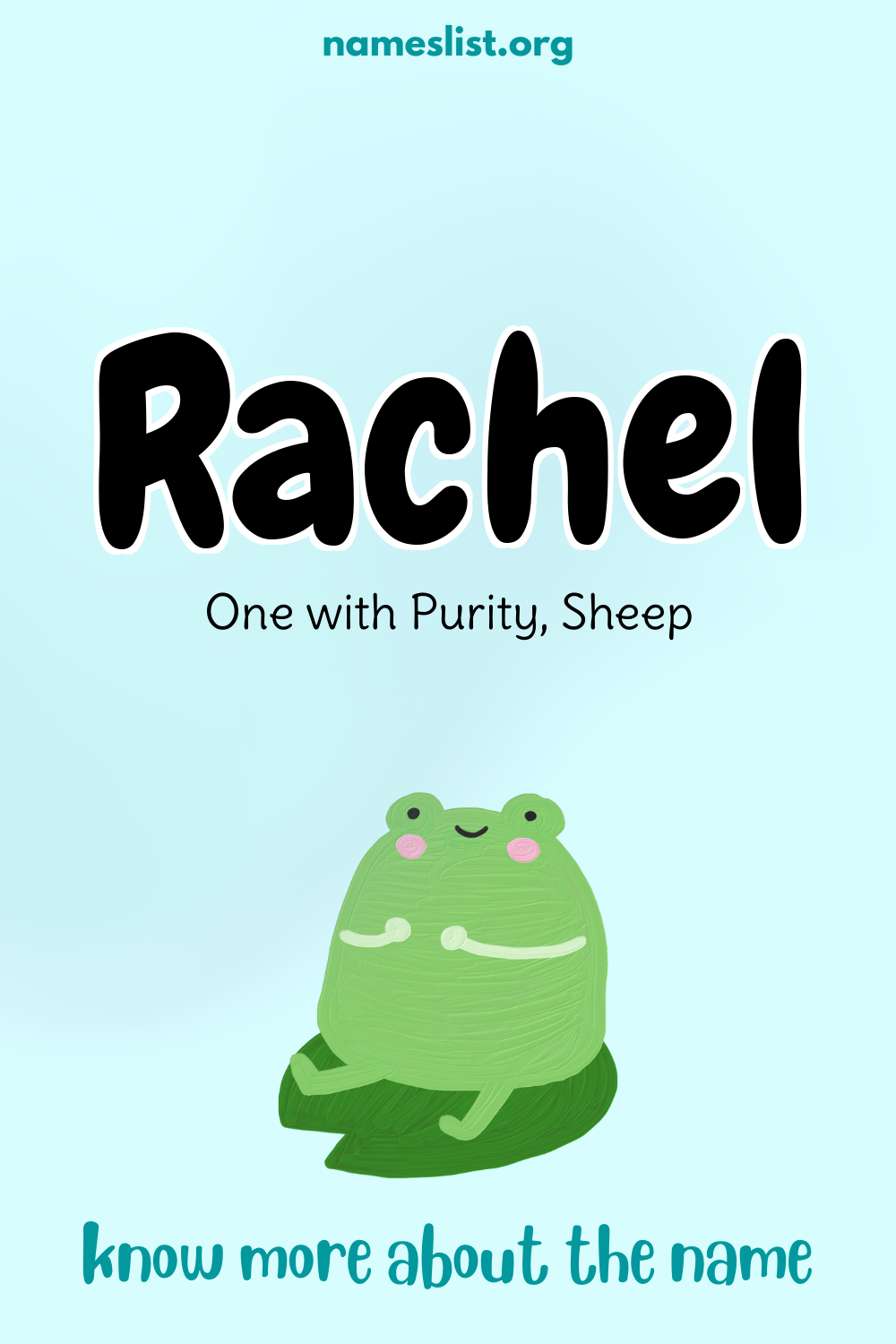 Rachel meaning and origin