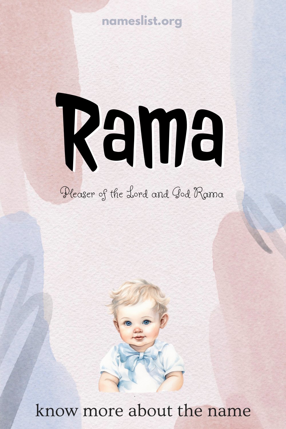 Rama meaning and origin