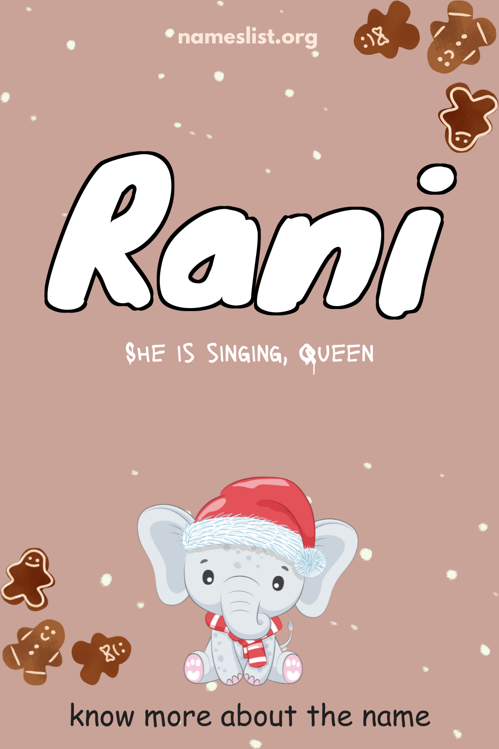 Rani meaning and origin