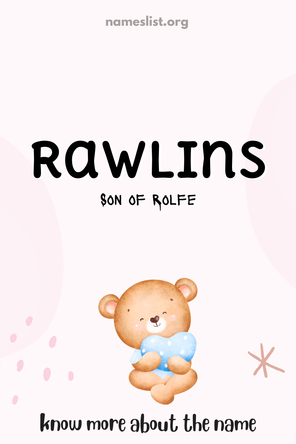 Rawlins meaning and origin