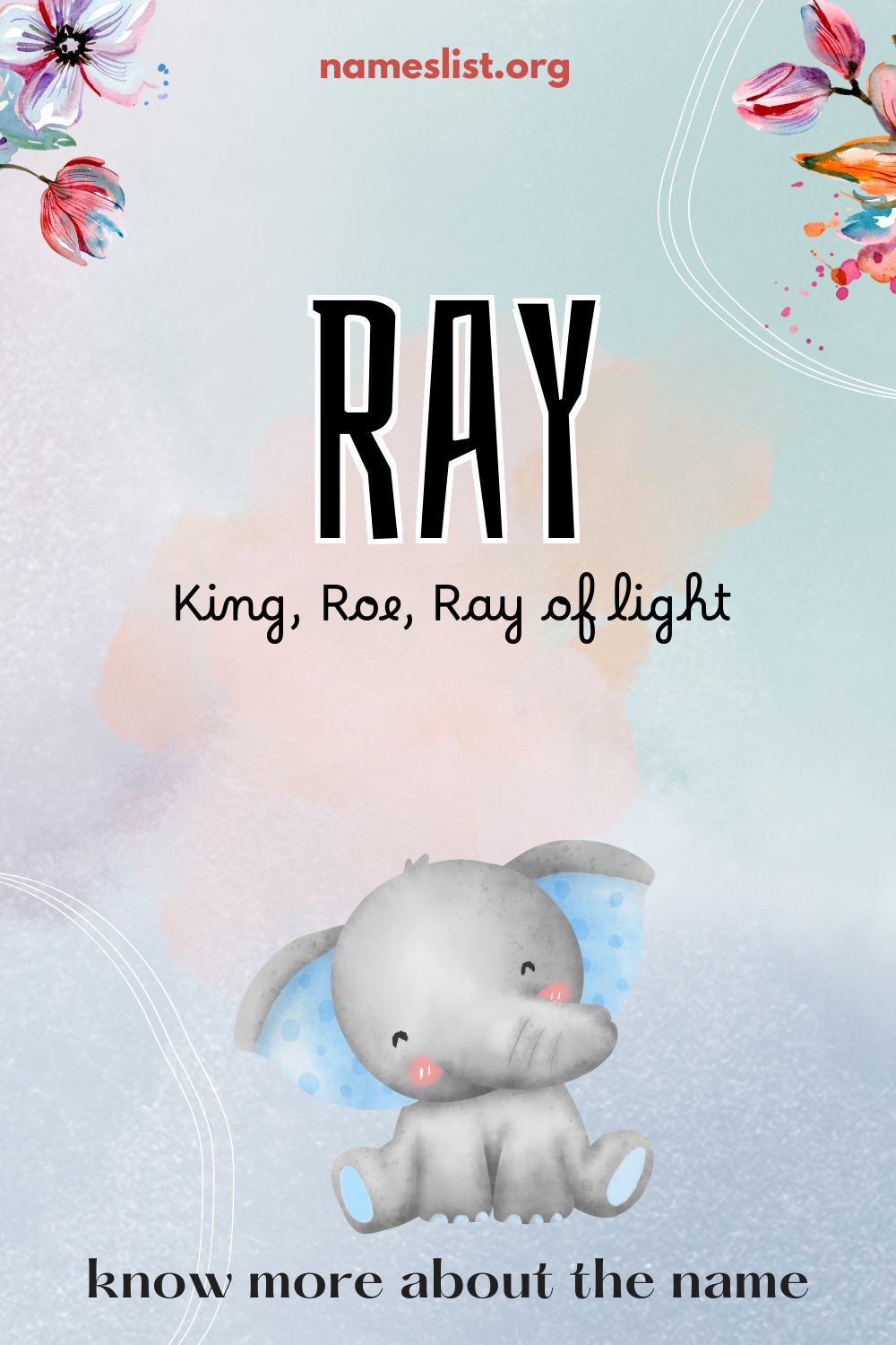 Ray meaning and origin