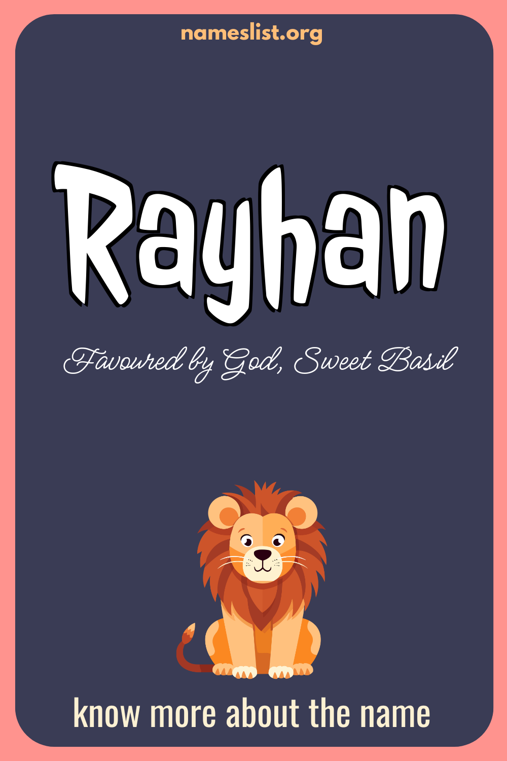 Rayhan meaning and origin