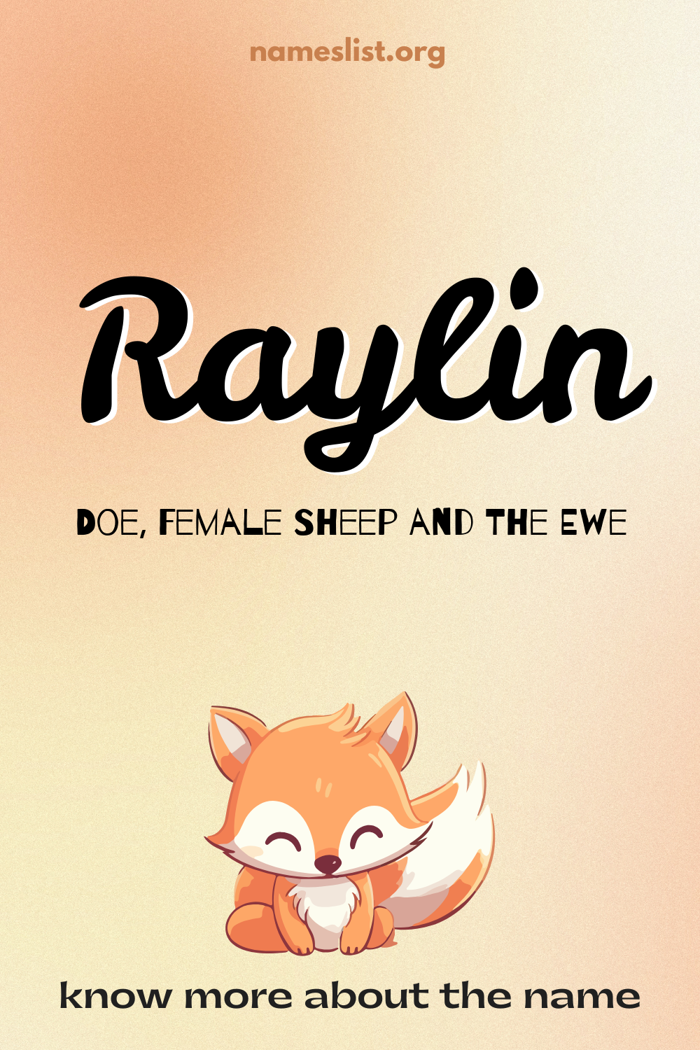Raylin meaning and origin