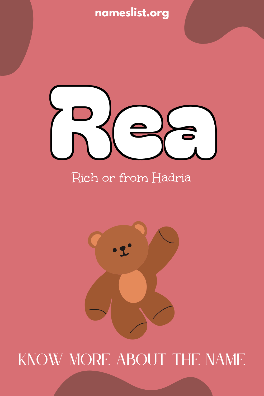 Rea meaning and origin
