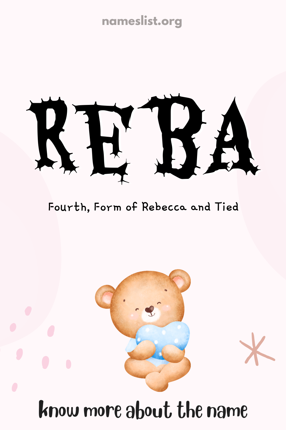 Reba meaning and origin