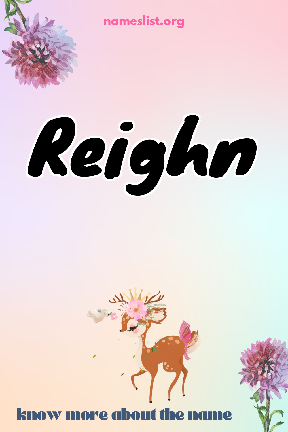 Reighn meaning and origin