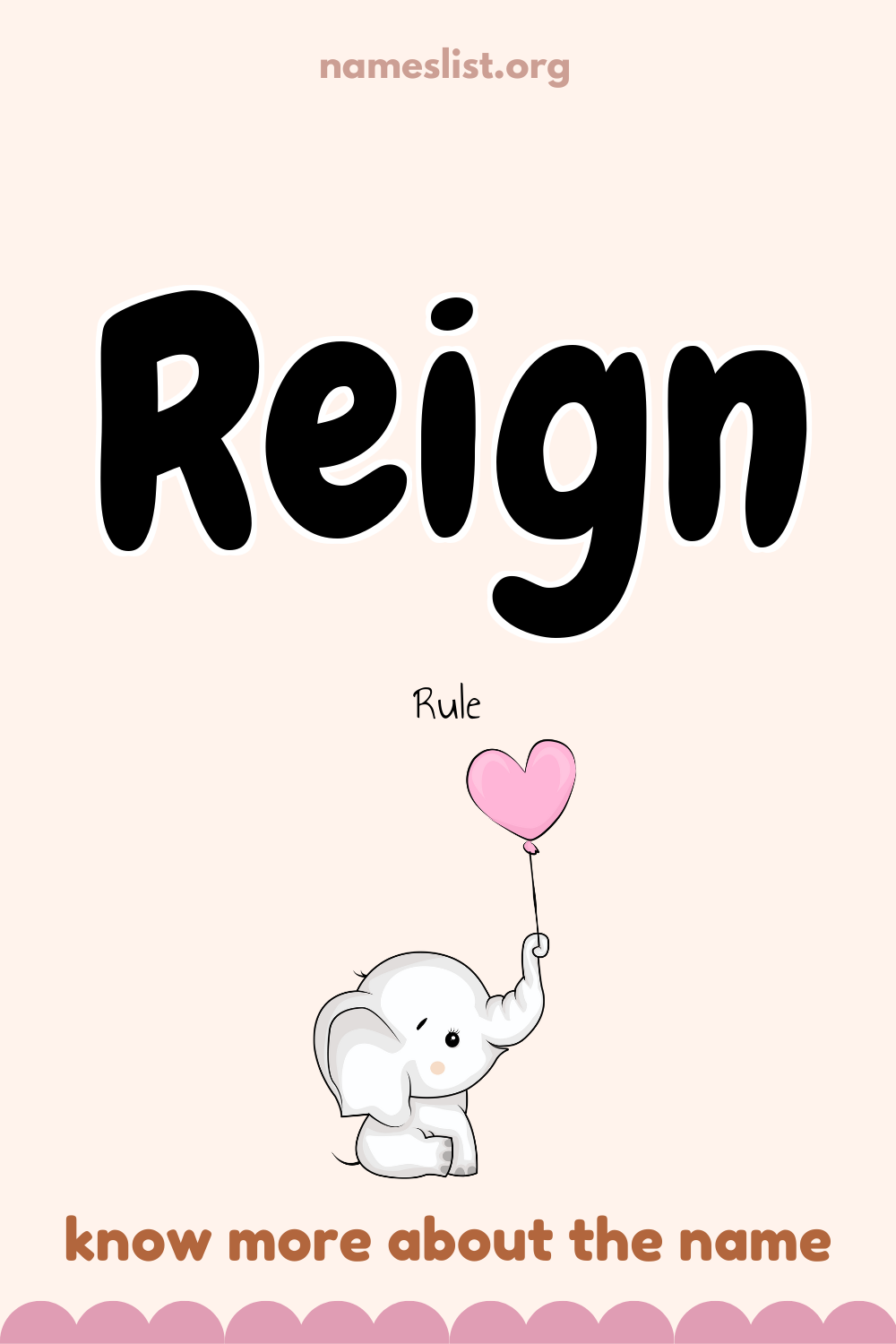 Reign meaning and origin