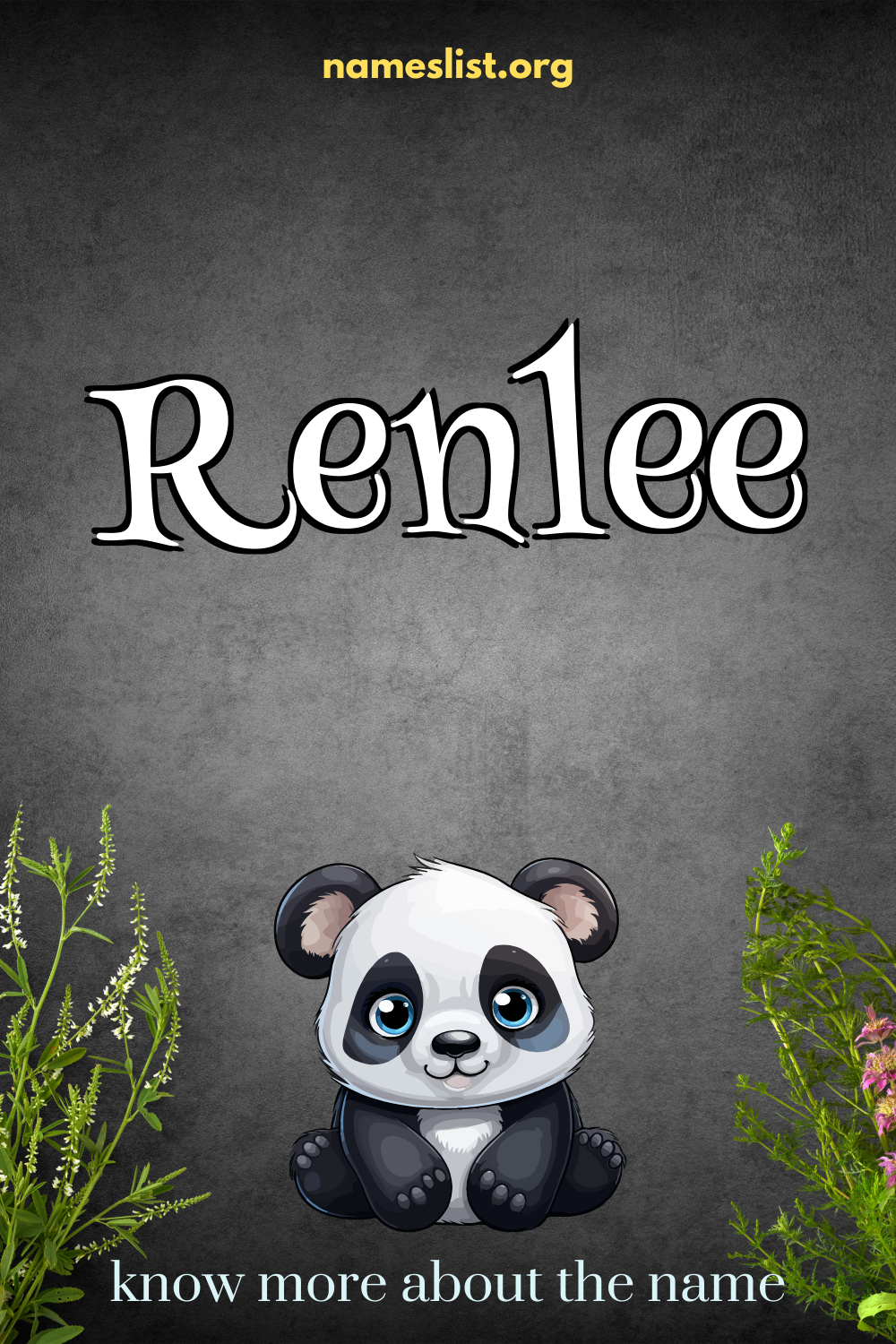 Renlee meaning and origin
