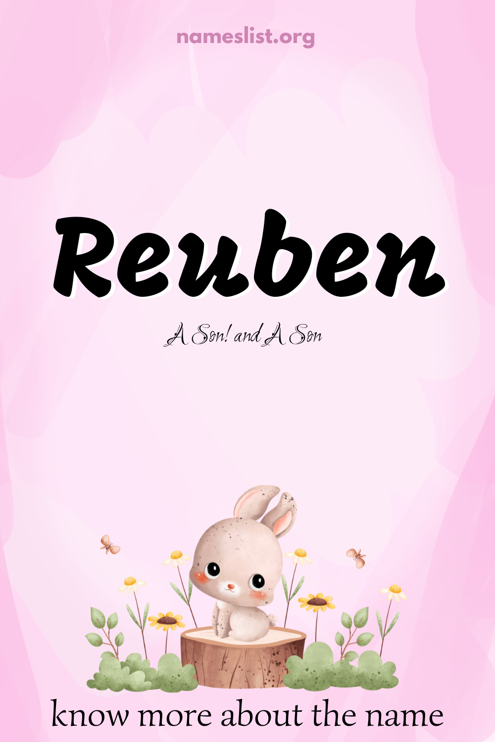 Reuben meaning and origin