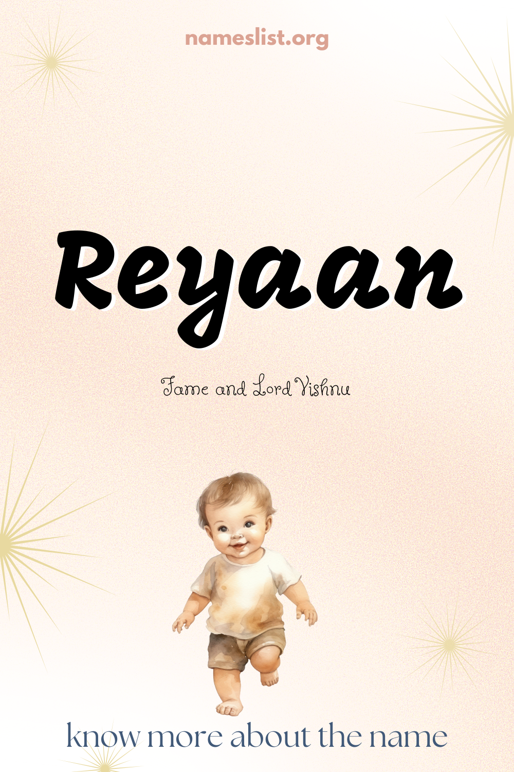 Reyaan meaning and origin