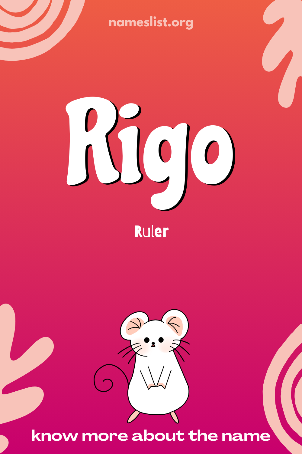 Rigo meaning and origin
